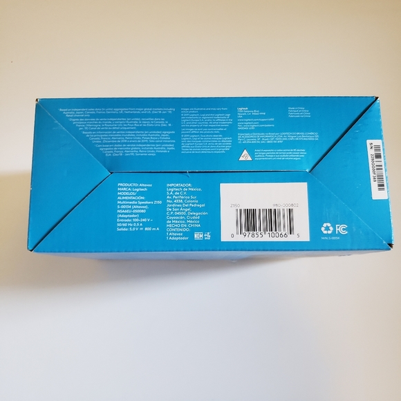 LOGITECH Z150 Multimedia 2.0 Speaker System 6W | Midnight Black | NEW - Picture 5 of 9